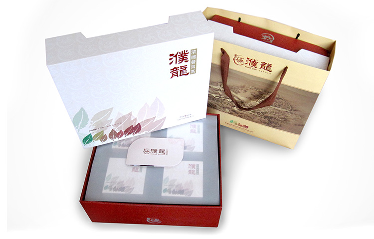 濮龙 浓缩普洱茶礼盒 浓缩精华 纯天然 _9