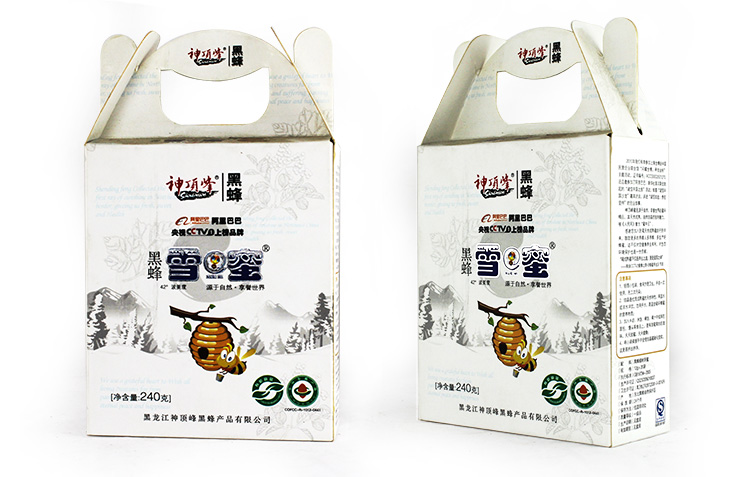 黑风雪蜜 有机蜂蜜 结晶蜜 纯天然 增强免疫 12g*20瓶礼盒装_5