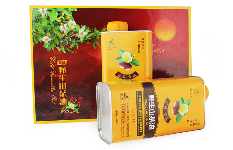 野生山茶油 压榨一级 纯天然冷榨油 有机山茶油(礼盒)_2