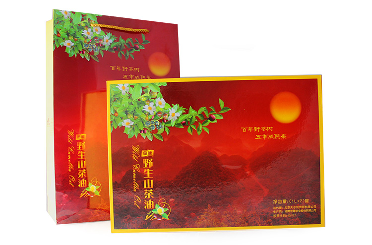 野生山茶油 压榨一级 纯天然冷榨油 有机山茶油(礼盒)_7