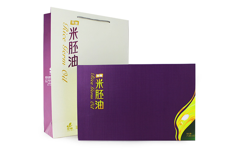 金健米胚油礼盒 750ML*2盒装_6