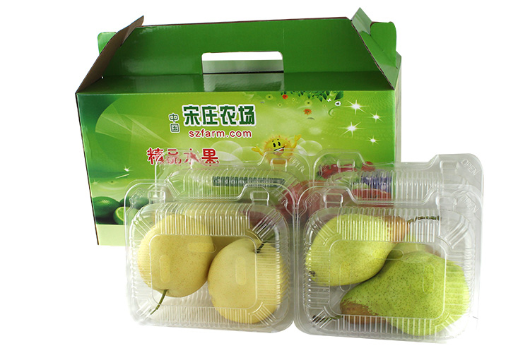有机梨礼盒 新鲜水果 优质丰水梨 农场直供 水果配送_4